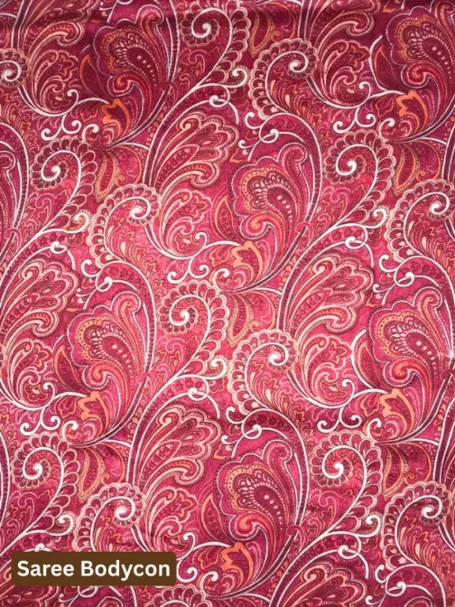 Ruby Red Banarasi Silk Saree with Golden Zari Weaving | The Saree Shop