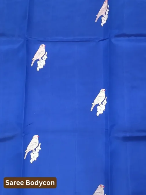 Royal Blue Banarasi Saree
