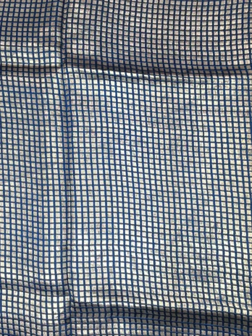 Peacock Blue Banarasi Saree