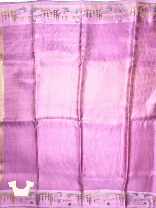 Rose Pink Satin Silk Saree | Elegant Banarasi Saree 2025