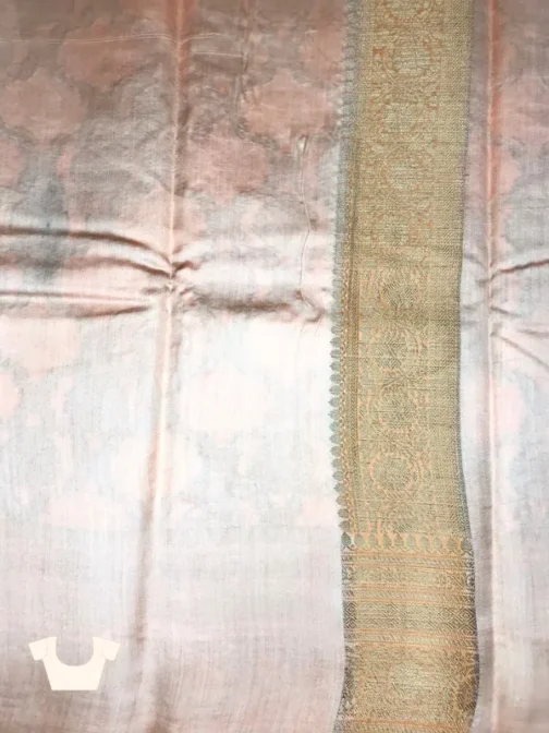 Pastel Peach Pink Saree – Elegant Wedding & Party Wear | The Saree Shop