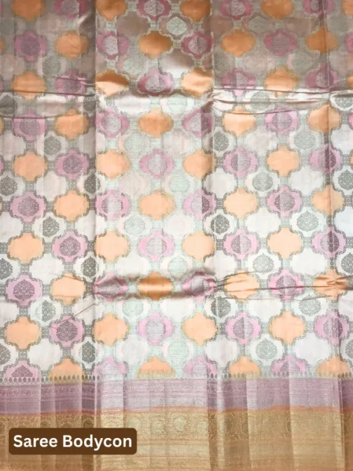 Pastel Peach Pink Saree – Elegant Wedding & Party Wear | The Saree Shop